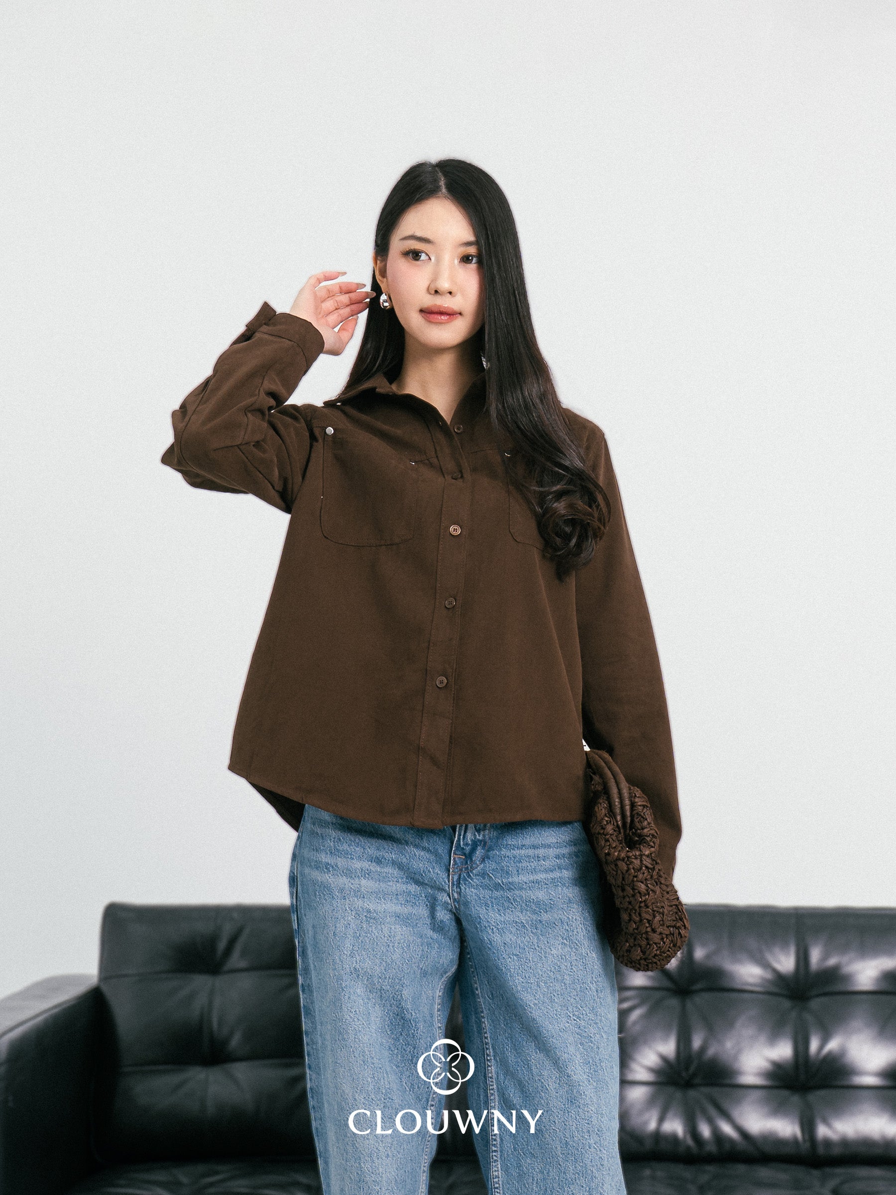 Duches Pocket Shirt - Coffee